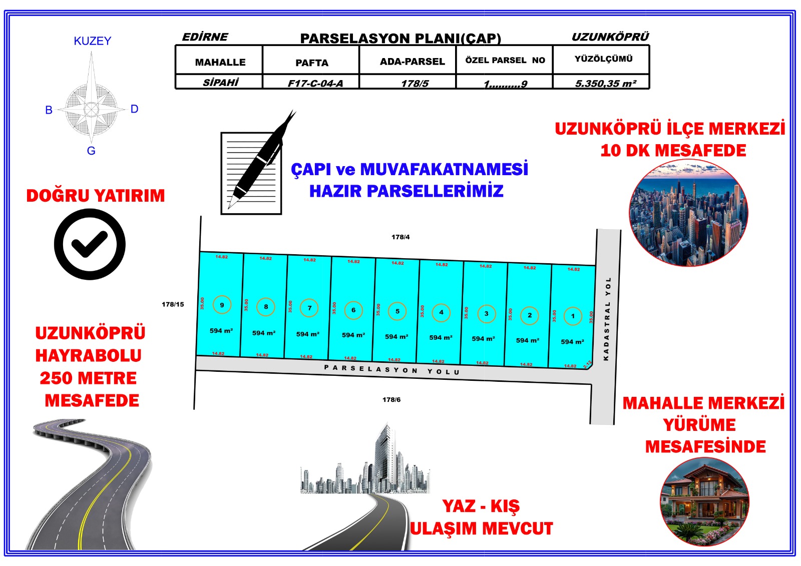 EDİRNE UZUNKÖPRÜ SİPAHİ M2